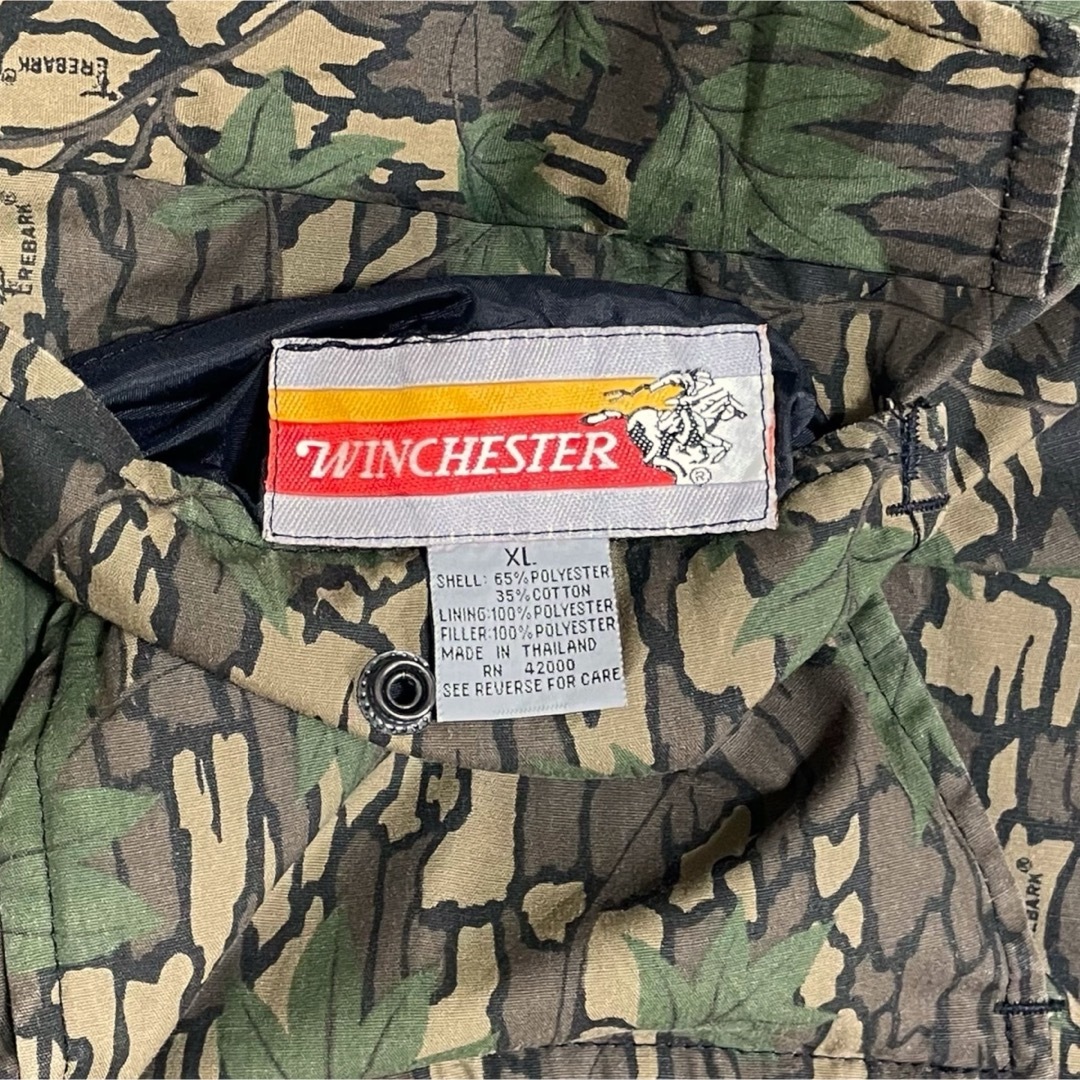 WINCHESTER 90´s~ リバーシブル 中綿ベスト リアルツリー カモ柄 WINCHESTER 90´s~ リバーシブル 中綿ベスト リアルツリー カモ柄