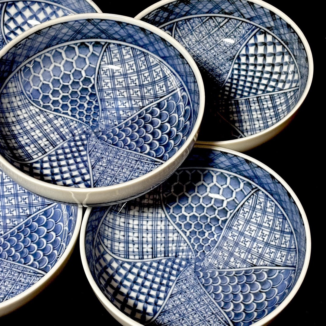 たち吉 - *【未使用品】たち吉 橘吉 祥瑞 なます皿 5客 煮物碗 たち吉 - *【未使用品】たち吉 橘吉 祥瑞 なます皿 5客 煮物碗