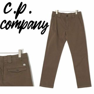 【定価4万】C.P. COMPANY チノ カーゴパンツ オリーブ 44(ワークパンツ/カーゴパンツ)