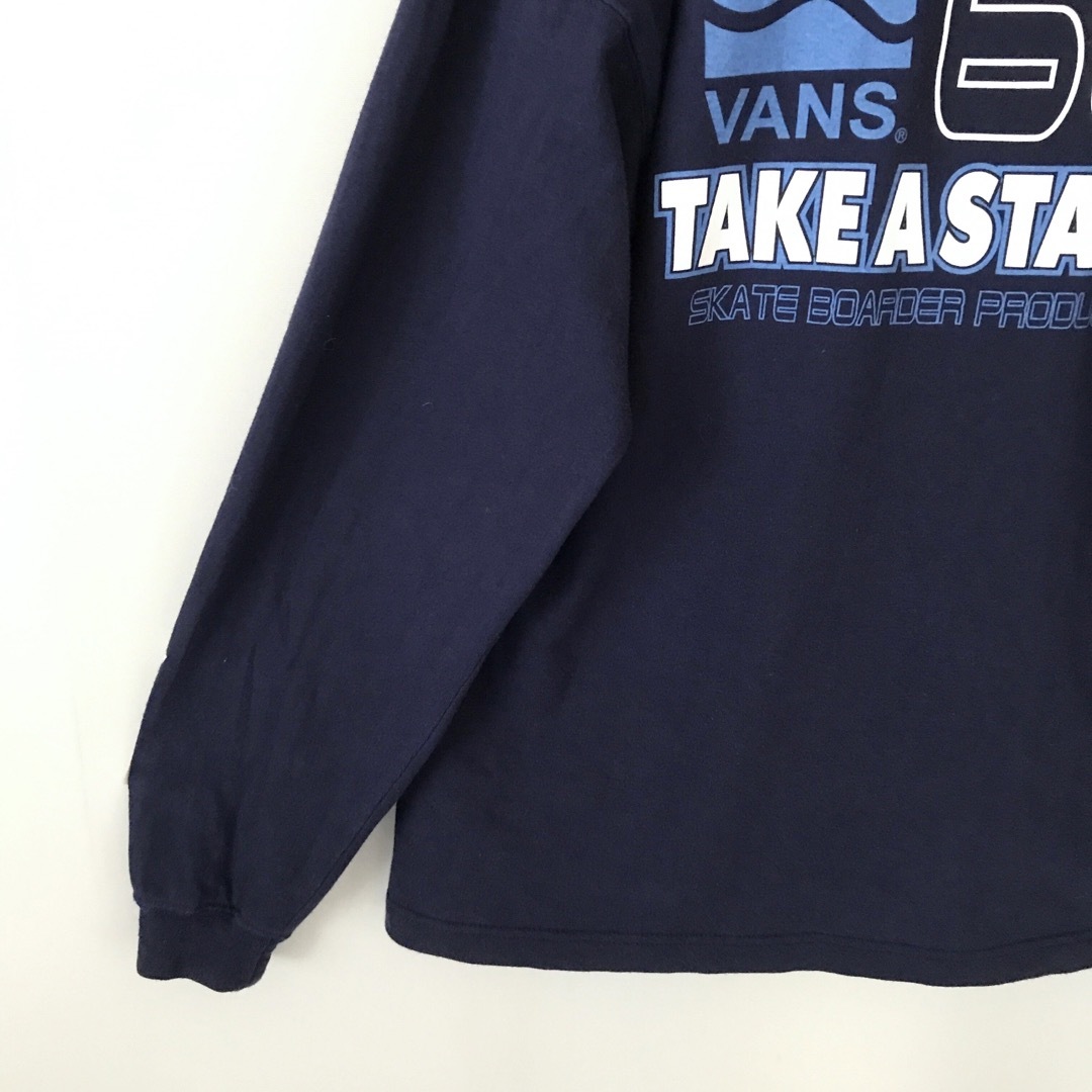 VANS - OLD VANS☆90sサーフラインロゴプリント☆長袖Tシャツ VANS - OLD VANS☆90sサーフラインロゴプリント☆長袖Tシャツ
