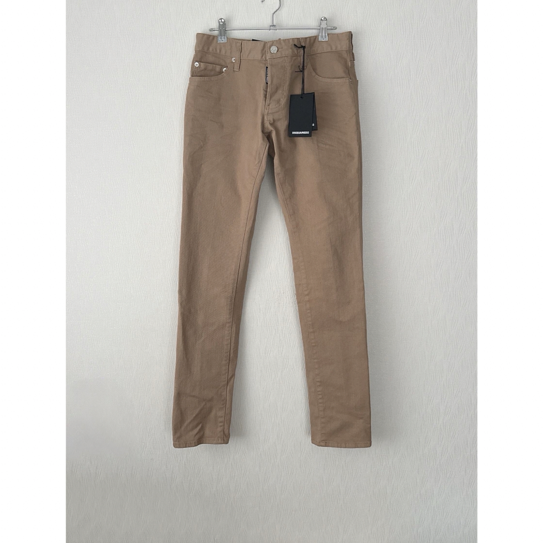 新品】DSQUARED2 ディースクエアード ブラウン デニム パンツ 新品】DSQUARED2 ディースクエアード ブラウン デニム パンツ
