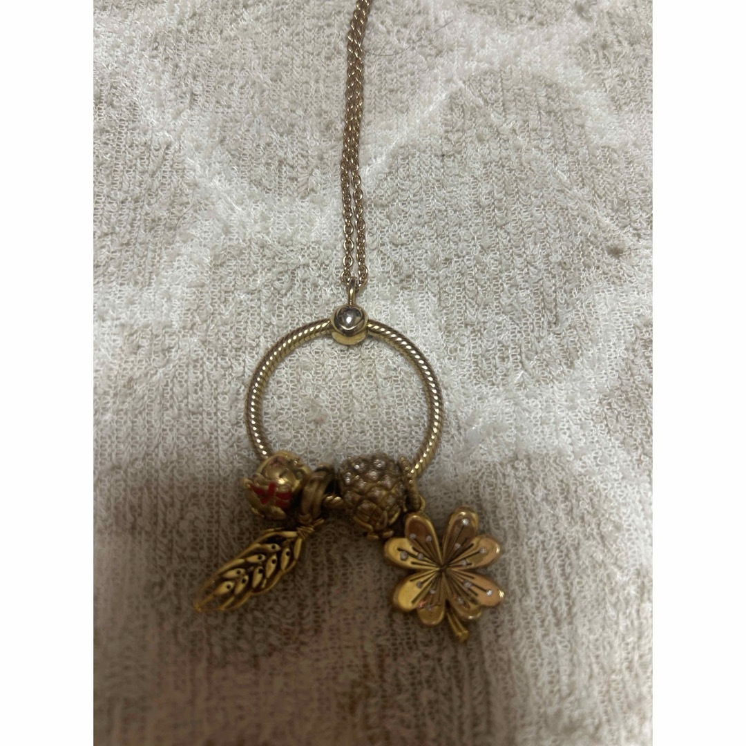 Pandora Moments O Pendant パンドラチャーム4個付き Pandora Moments O Pendant パンドラチャーム4個付き