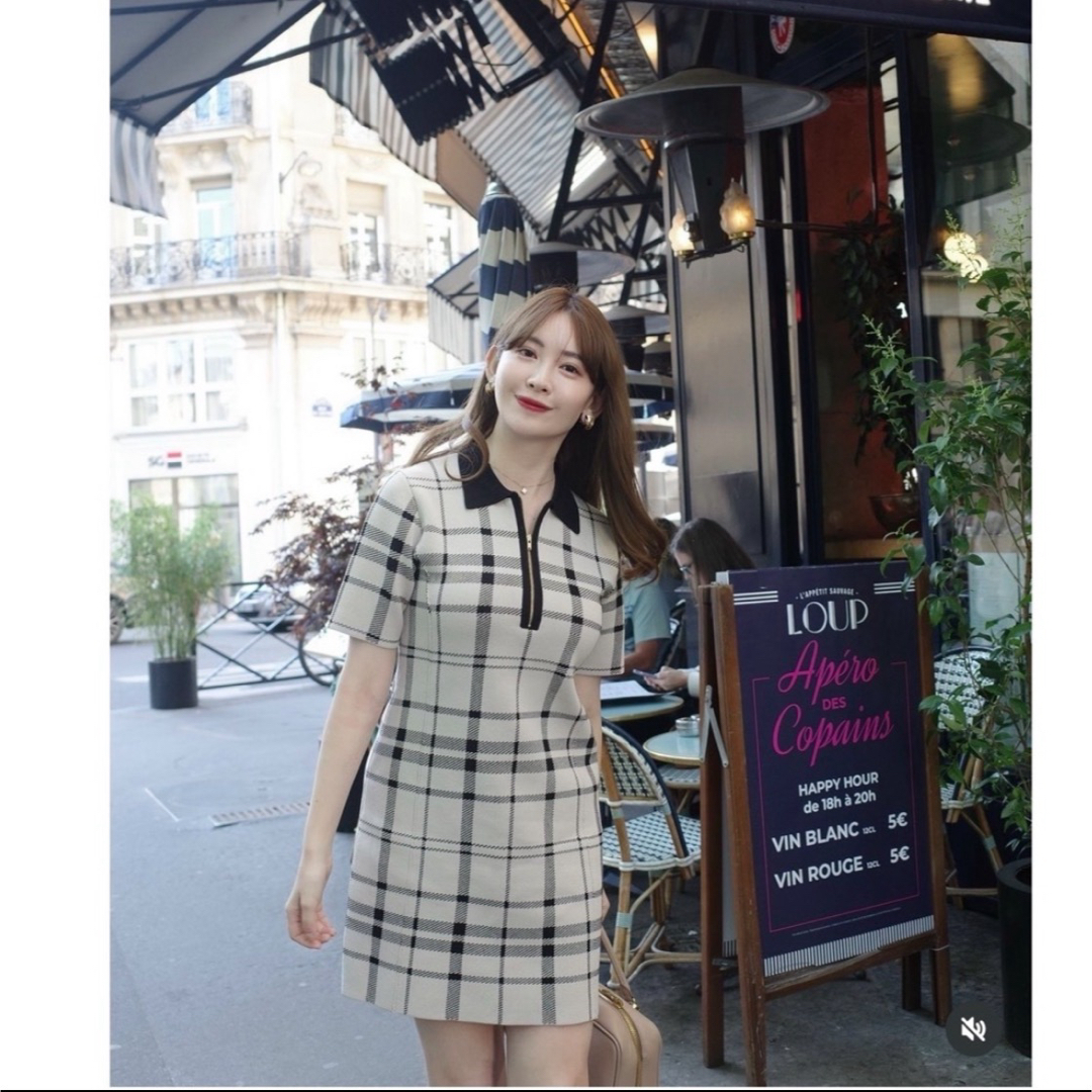 Trois Logo Knit Mini Dress Trois Logo Knit Mini Dress