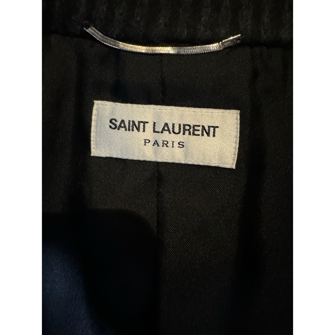 Saint Laurent サンローラン テーラードジャケットカシミヤ混 46 Saint Laurent サンローラン テーラードジャケットカシミヤ混 46