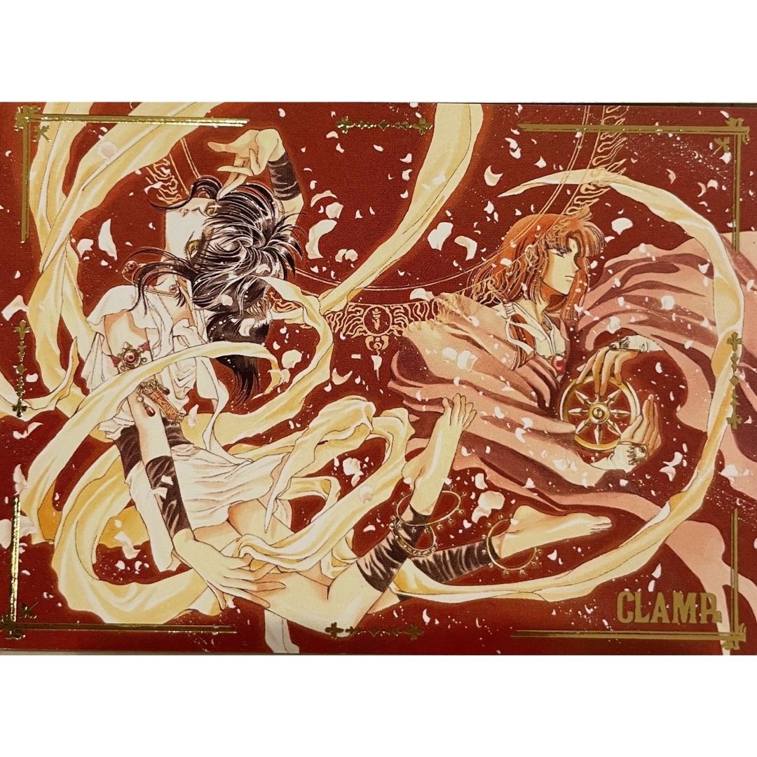 CLAMP展】聖伝/RGVEDA/クランプ展カードコレクション42箔押しの CLAMP展】聖伝/RGVEDA/クランプ展カードコレクション42箔押しの