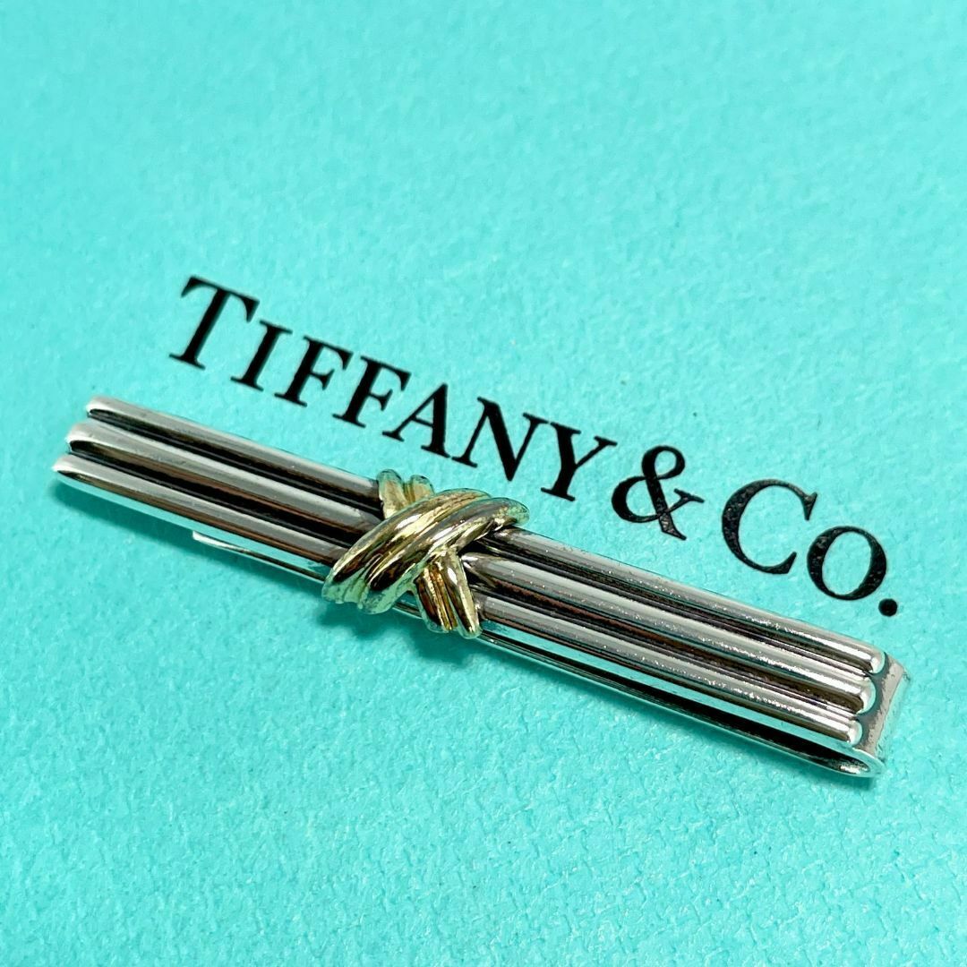 Tiffany & Co. - 美品 ティファニー シグネチャークロス コンビ Tiffany & Co. - 美品 ティファニー シグネチャークロス コンビ