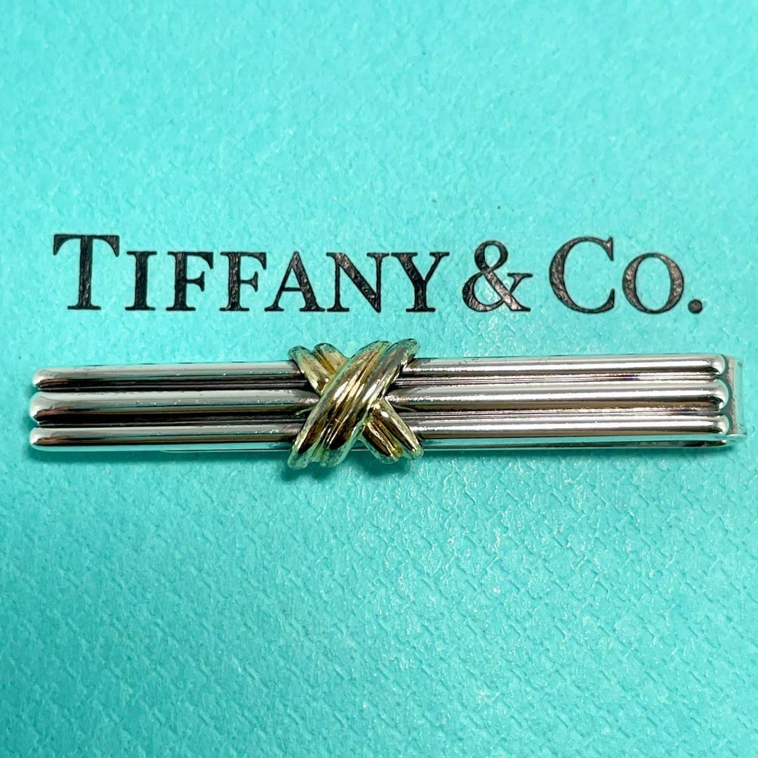 Tiffany & Co. - 美品 ティファニー シグネチャークロス コンビ Tiffany & Co. - 美品 ティファニー シグネチャークロス コンビ