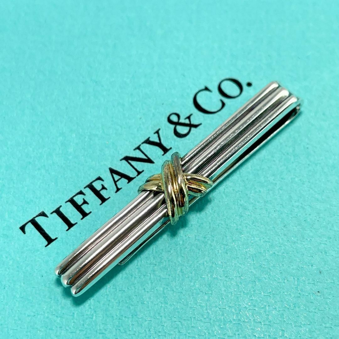 Tiffany & Co. - 美品 ティファニー シグネチャークロス コンビ Tiffany & Co. - 美品 ティファニー シグネチャークロス コンビ