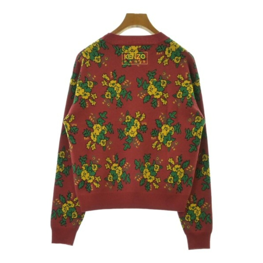 KENZO - KENZO ケンゾー ニット・セーター S 赤x黄x緑(花柄 KENZO - KENZO ケンゾー ニット・セーター S 赤x黄x緑(花柄