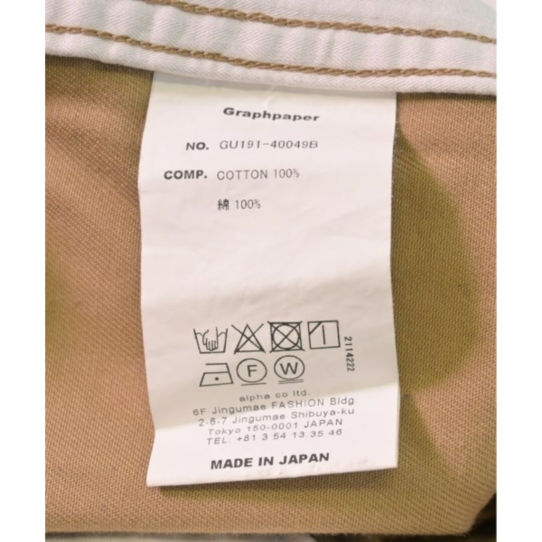 Graphpaper グラフペーパー チノパン 2(M位) ベージュ 【古着 Graphpaper グラフペーパー チノパン 2(M位) ベージュ 【古着