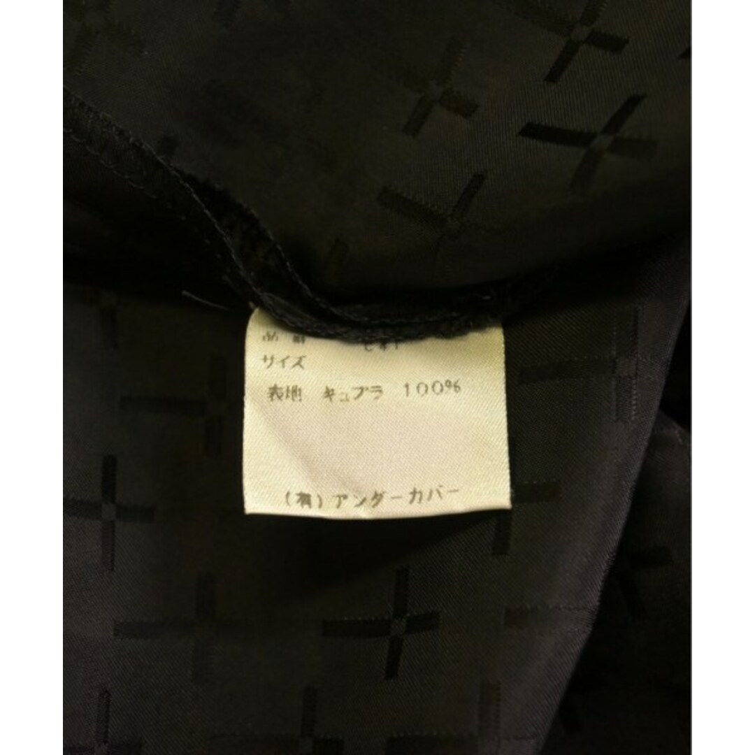 UNDERCOVER - UNDER COVER アンダーカバー ワンピース -(S位) 黒 UNDERCOVER - UNDER COVER アンダーカバー ワンピース -(S位) 黒
