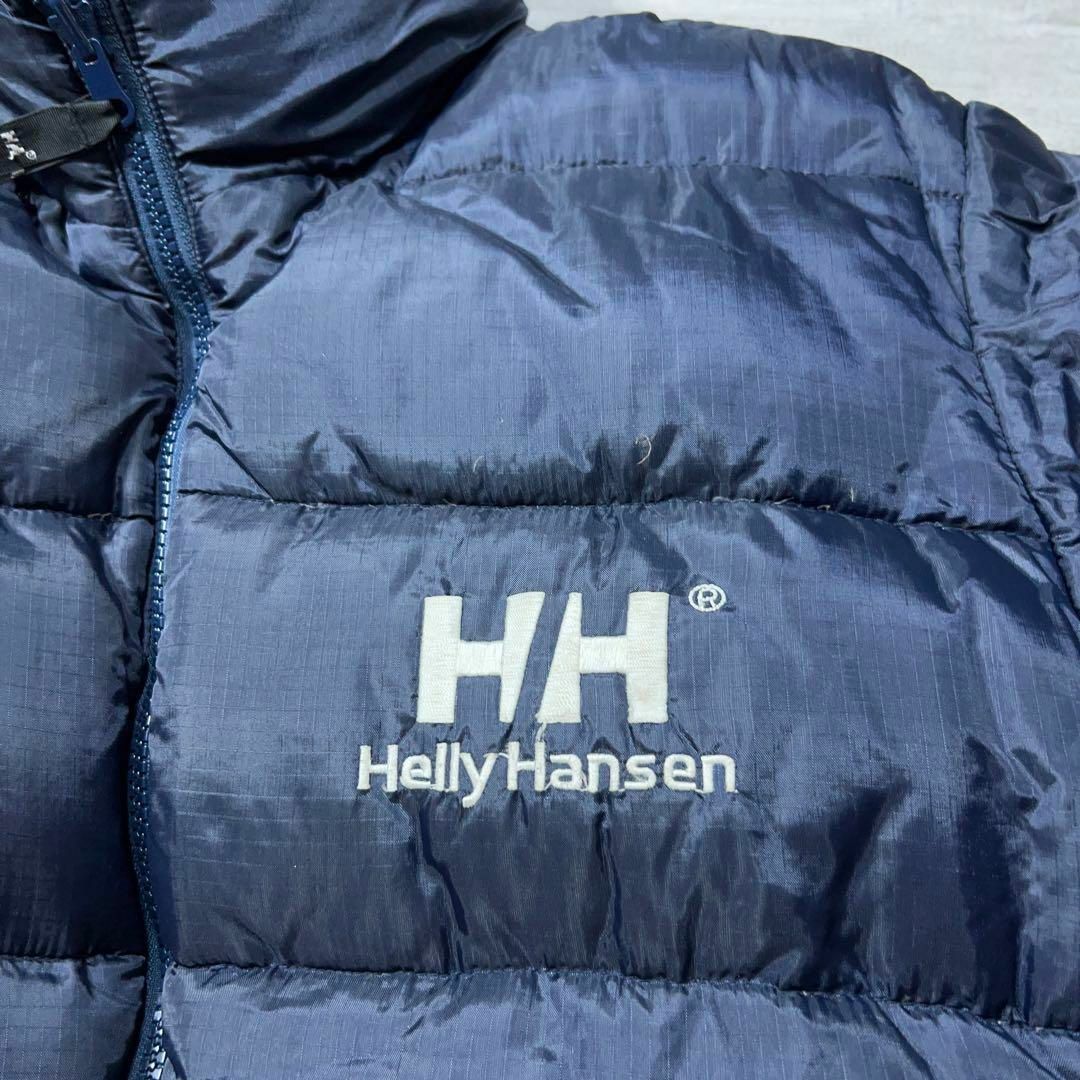 肉厚☆ HELLY HANSEN リバーシブル 刺繍ロゴ ダウンジャケット M 肉厚☆ HELLY HANSEN リバーシブル 刺繍ロゴ ダウンジャケット M