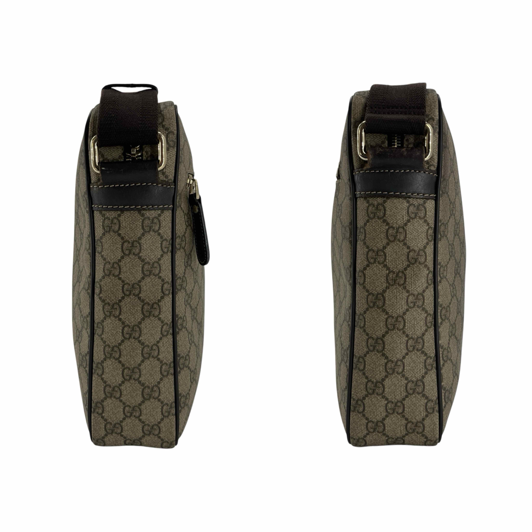 GUCCI - グッチ ショルダーバッグ GGスプリーム 総柄 ロゴ GUCCI - グッチ ショルダーバッグ GGスプリーム 総柄 ロゴ