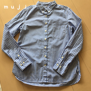 ムジルシリョウヒン(MUJI (無印良品))の無印良品 ギンガムチェックシャツ(シャツ/ブラウス(長袖/七分))