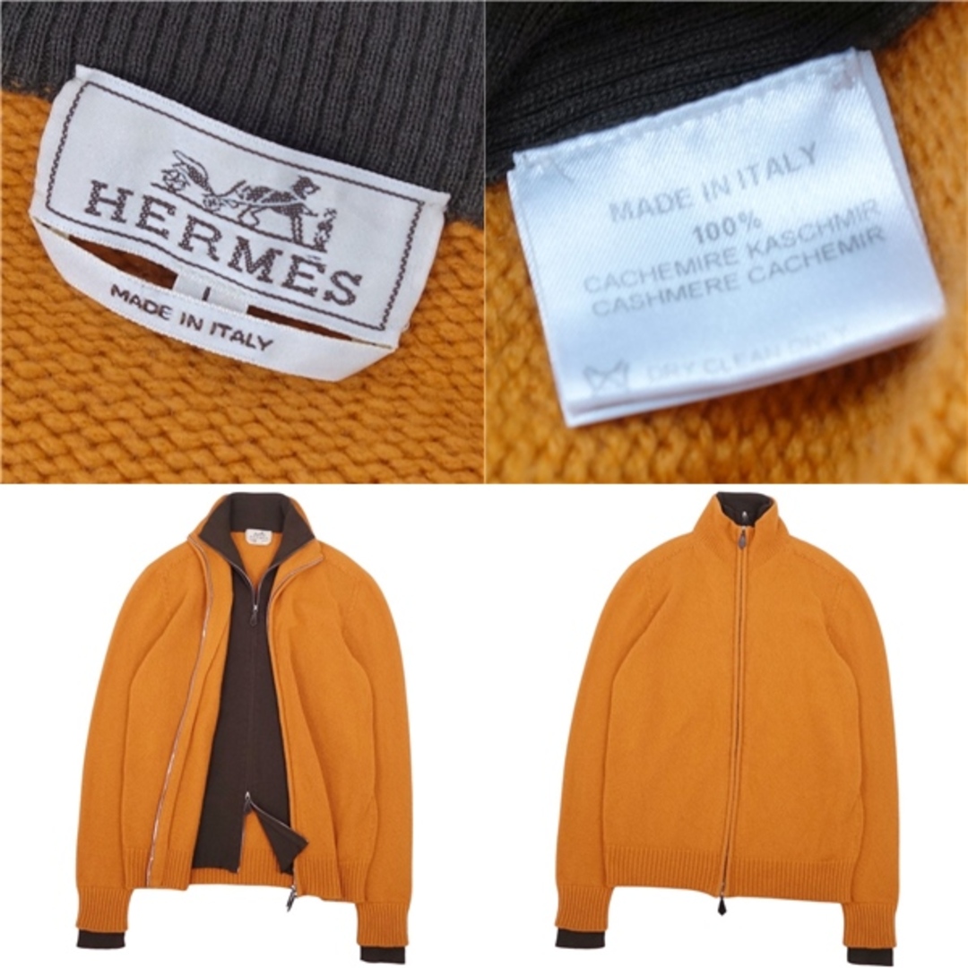 HERMES - 極美品 エルメス HERMES ニット カーディガン HERMES - 極美品 エルメス HERMES ニット カーディガン