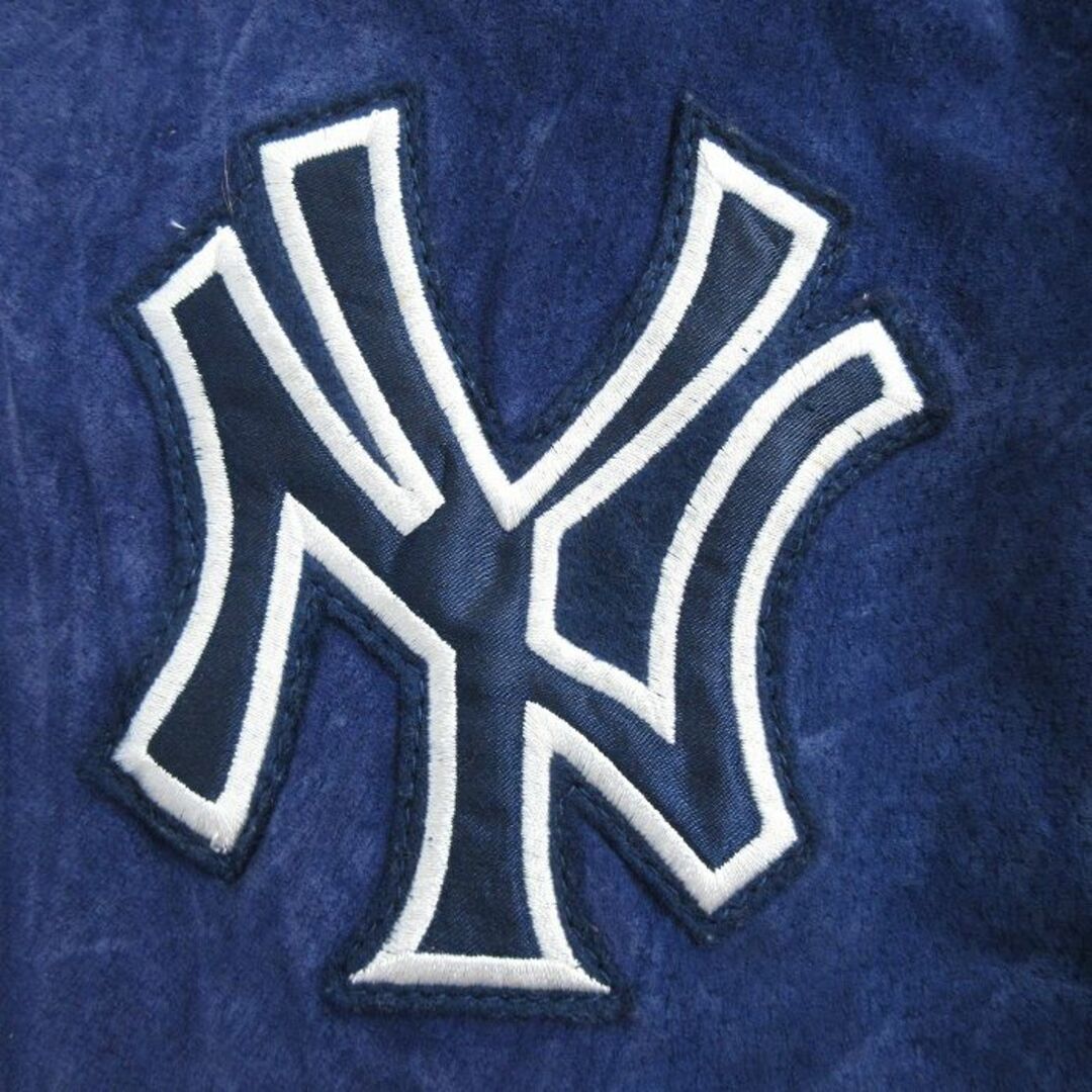 XL☆古着 長袖 スエード レザー ジャケット メンズ MLB XL☆古着 長袖 スエード レザー ジャケット メンズ MLB