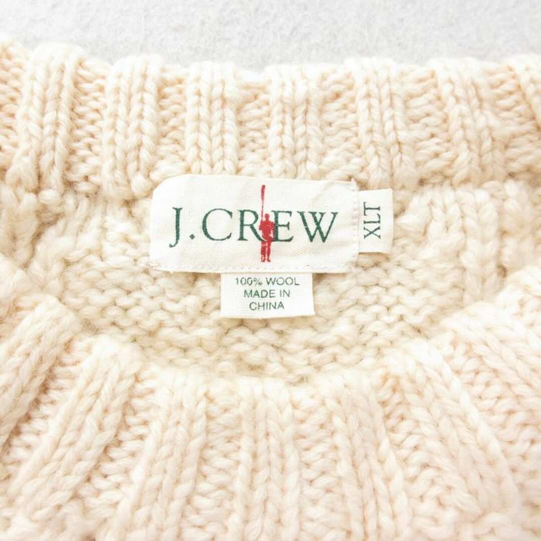 J.Crew - XL☆古着 ジェイクルー J.CREW 長袖 アラン J.Crew - XL☆古着 ジェイクルー J.CREW 長袖 アラン