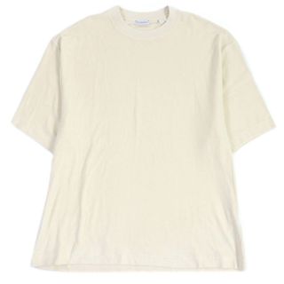 バーバリー(BURBERRY)の極美品□BURBERRY バーバリー 24SS 8081233 コットン100％ バックホースプリント パイル地 半袖Ｔシャツ カットソー アイボリー L 正規品 メンズ(Tシャツ/カットソー(半袖/袖なし))