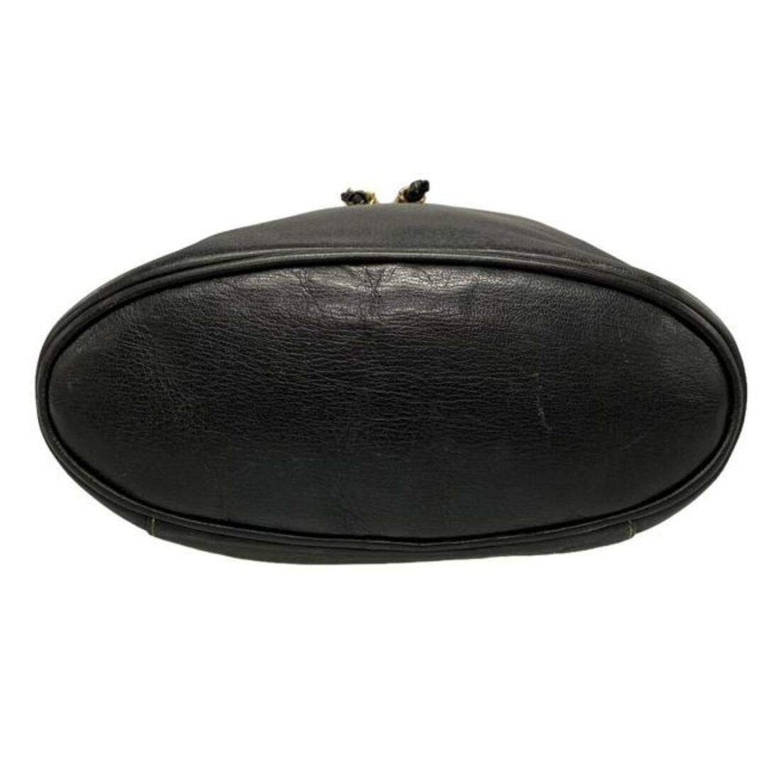 LOEWE - LOEWE(ロエベ) バニティバッグ ベラスケス 黒×ブラウン LOEWE - LOEWE(ロエベ) バニティバッグ ベラスケス 黒×ブラウン