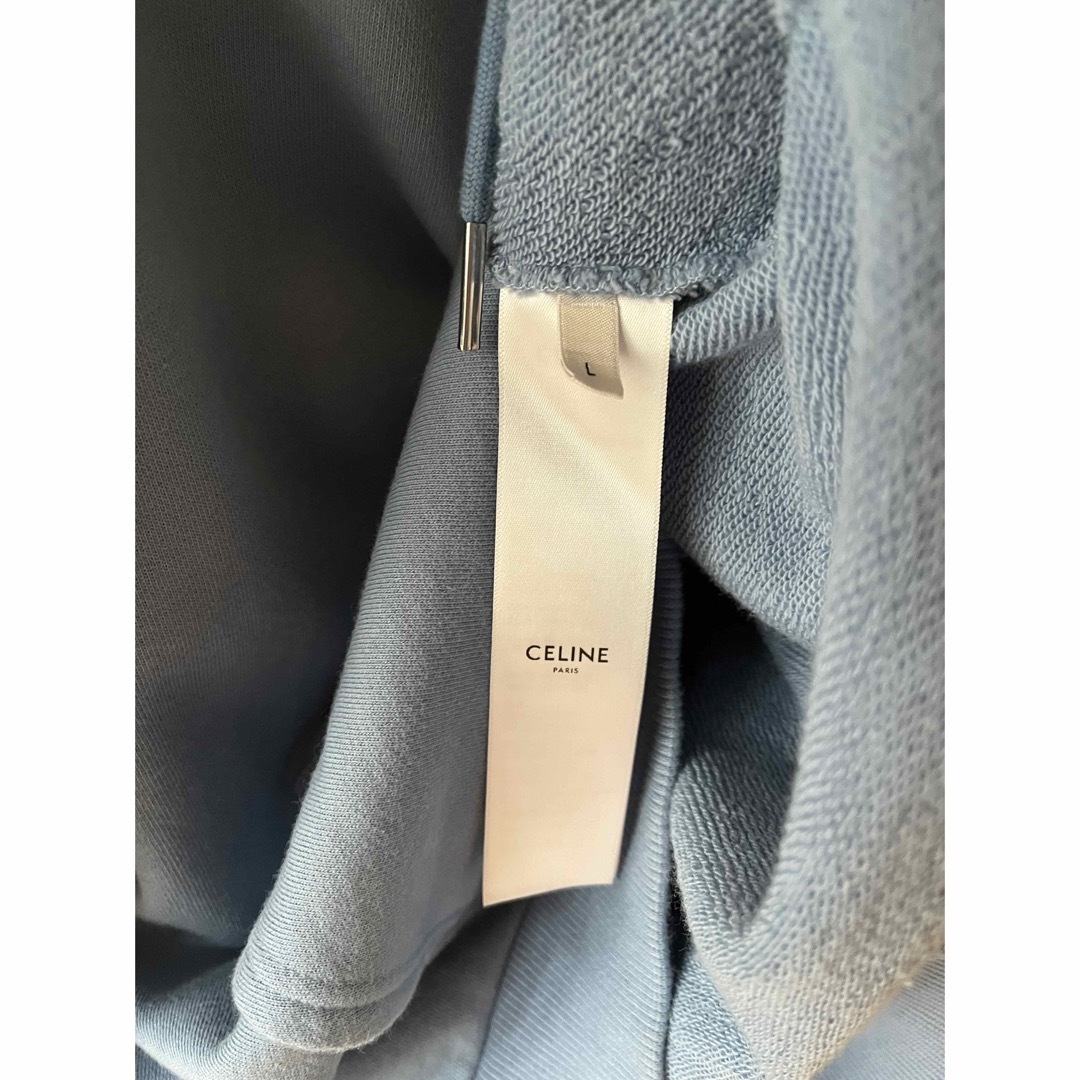 CELINE - 正規 CELINE セリーヌ ロゴ パーカーの通販 by adgjm's CELINE - 正規 CELINE セリーヌ ロゴ パーカーの通販 by adgjm's