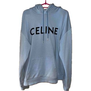 CELINE - 正規 CELINE セリーヌ ロゴ パーカーの通販 by adgjm's CELINE - 正規 CELINE セリーヌ ロゴ パーカーの通販 by adgjm's