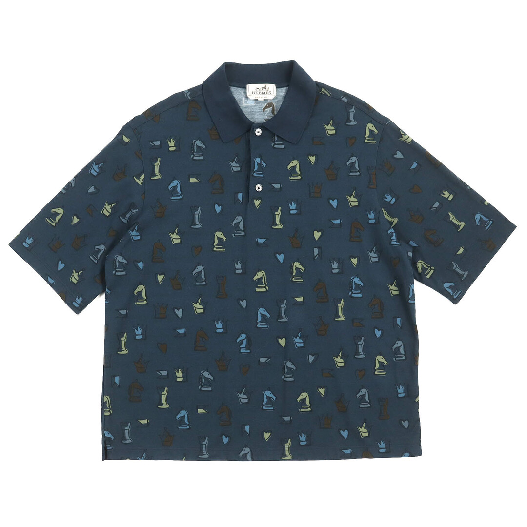 HERMES - 極美品△HERMES エルメス 22SS コットン100% 鹿の子 HERMES - 極美品△HERMES エルメス 22SS コットン100% 鹿の子