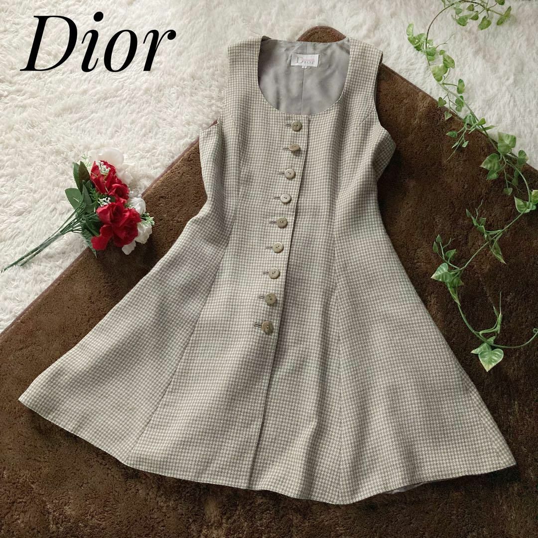 Christian Dior 千鳥格子ワンピースGUCCI メンズユニセックス Christian Dior 千鳥格子ワンピースGUCCI メンズユニセックス