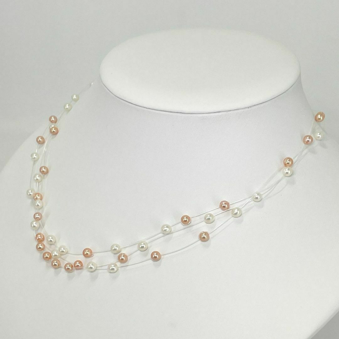 パールで首元華やか【TASAKI】淡水パール ネックレス パールで首元華やか【TASAKI】淡水パール ネックレス