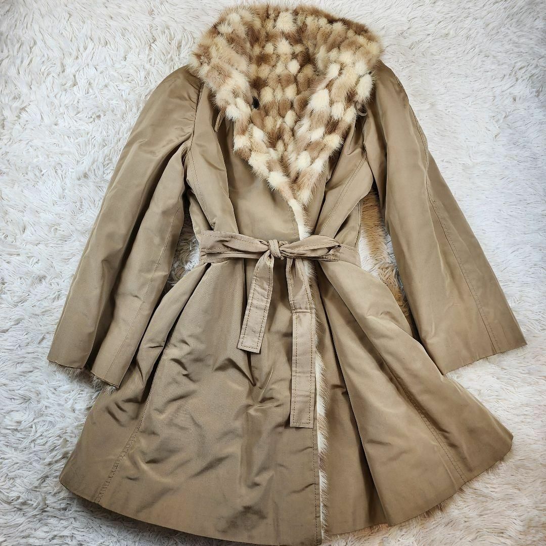 FENDI - 【 超希少 】 フェンディ ミンクコート 2トーンカラー FENDI - 【 超希少 】 フェンディ ミンクコート 2トーンカラー