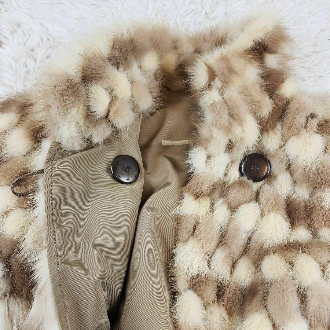 FENDI - 【 超希少 】 フェンディ ミンクコート 2トーンカラー FENDI - 【 超希少 】 フェンディ ミンクコート 2トーンカラー