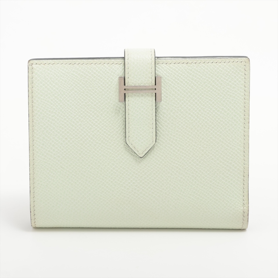 HERMES - エルメス ベアンコンパクト ヴォーエプソン  グリーン レディース コンパ
