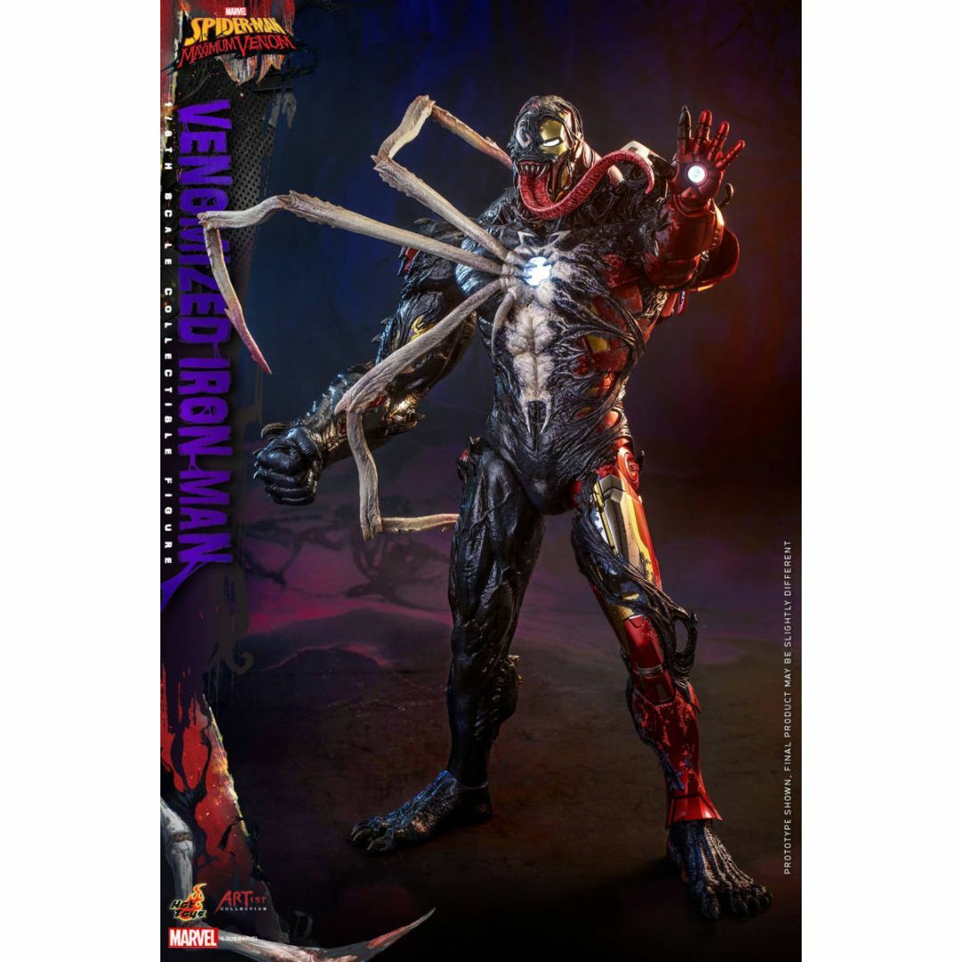 ホットトイズ AC04 アイアンマン(ヴェノム版) 1/6 フィギュア ホットトイズ AC04 アイアンマン(ヴェノム版) 1/6 フィギュア