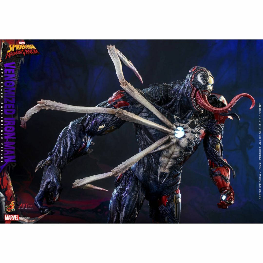 ホットトイズ AC04 アイアンマン(ヴェノム版) 1/6 フィギュア ホットトイズ AC04 アイアンマン(ヴェノム版) 1/6 フィギュア