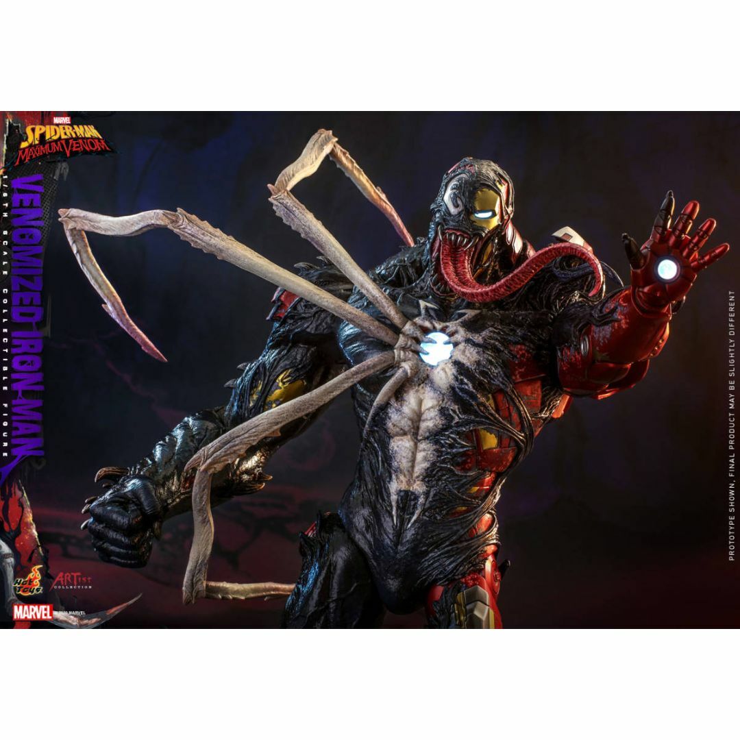 ホットトイズ AC04 アイアンマン(ヴェノム版) 1/6 フィギュア ホットトイズ AC04 アイアンマン(ヴェノム版) 1/6 フィギュア