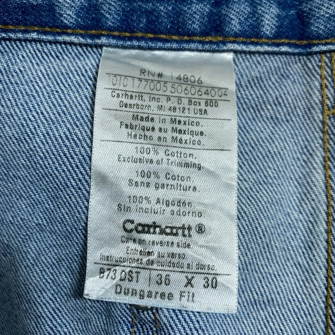 carhartt - メキシコ製 カーハート ダブルニー デニム パンツ carhartt - メキシコ製 カーハート ダブルニー デニム パンツ