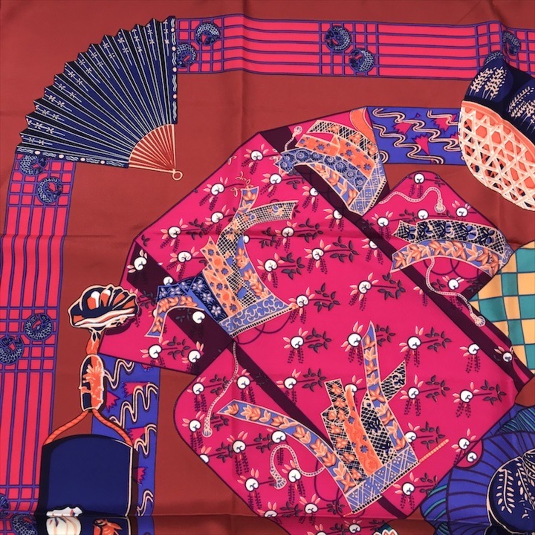 HERMES - 美品 HERMES エルメス カレ90 スカーフ シルク 100 HERMES - 美品 HERMES エルメス カレ90 スカーフ シルク 100