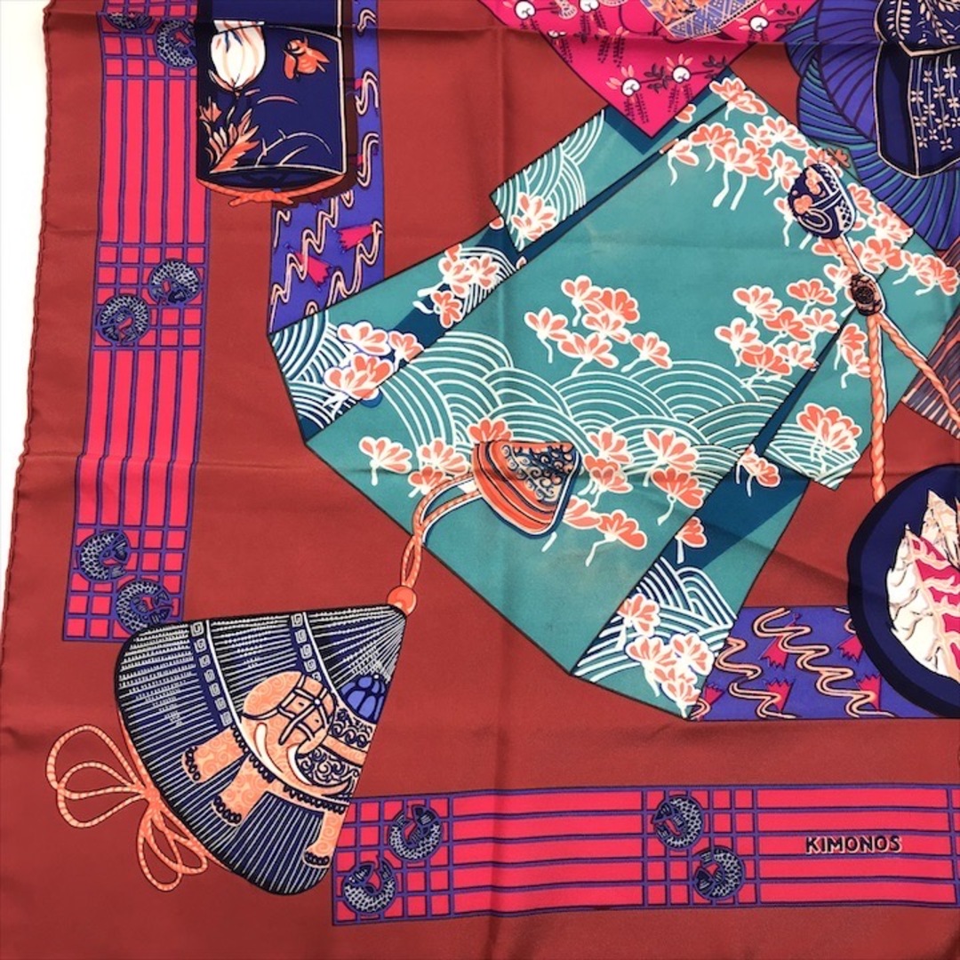 HERMES - 美品 HERMES エルメス カレ90 スカーフ シルク 100 HERMES - 美品 HERMES エルメス カレ90 スカーフ シルク 100