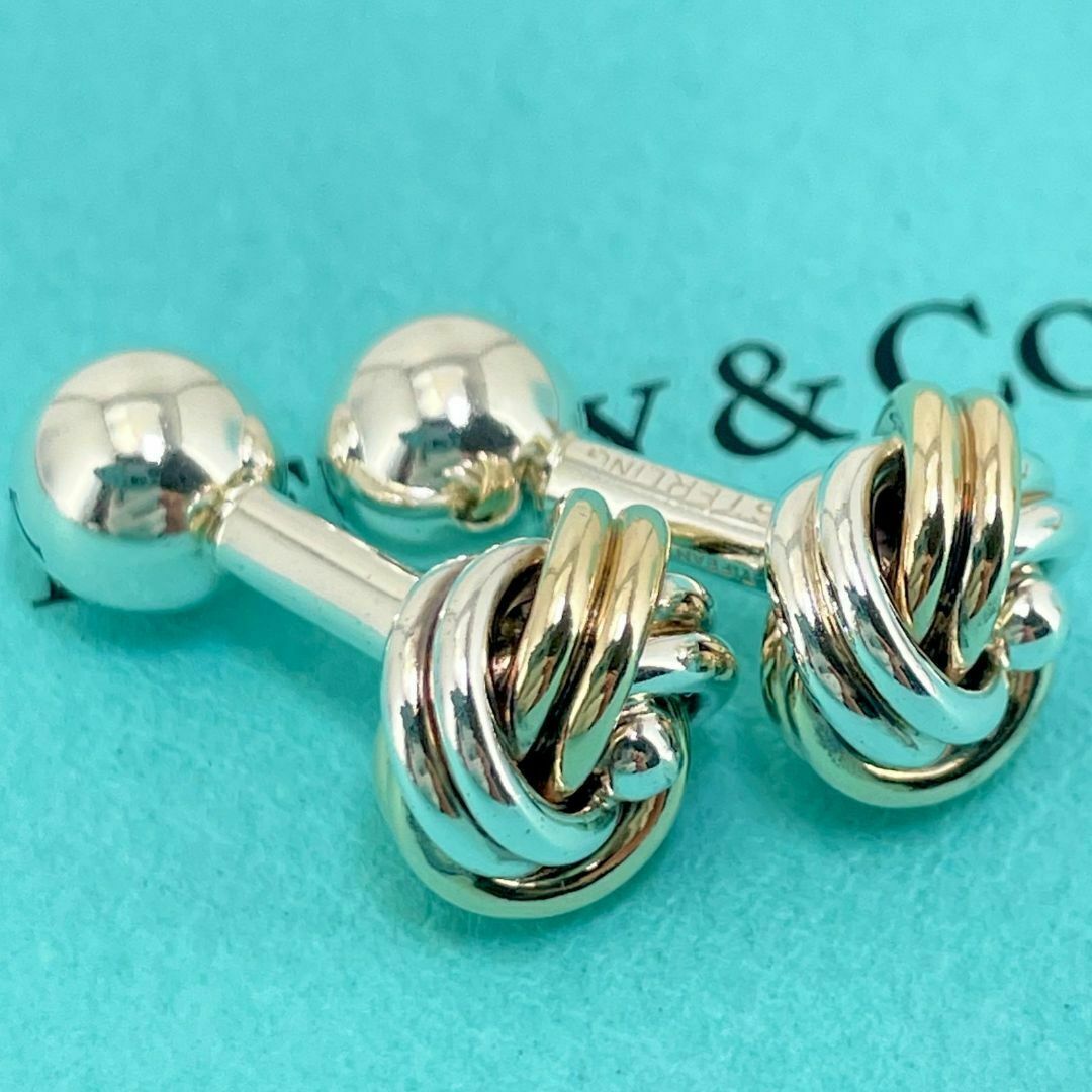 Tiffany & Co. - ティファニー カフス 14K シルバー ツイスト Tiffany & Co. - ティファニー カフス 14K シルバー ツイスト