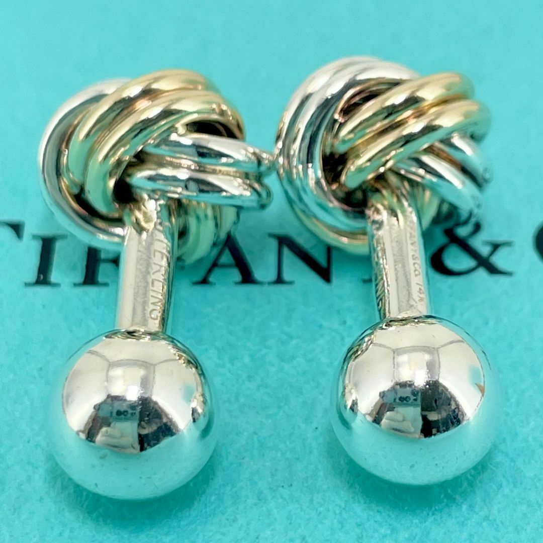 Tiffany & Co. - ティファニー カフス 14K シルバー ツイスト Tiffany & Co. - ティファニー カフス 14K シルバー ツイスト