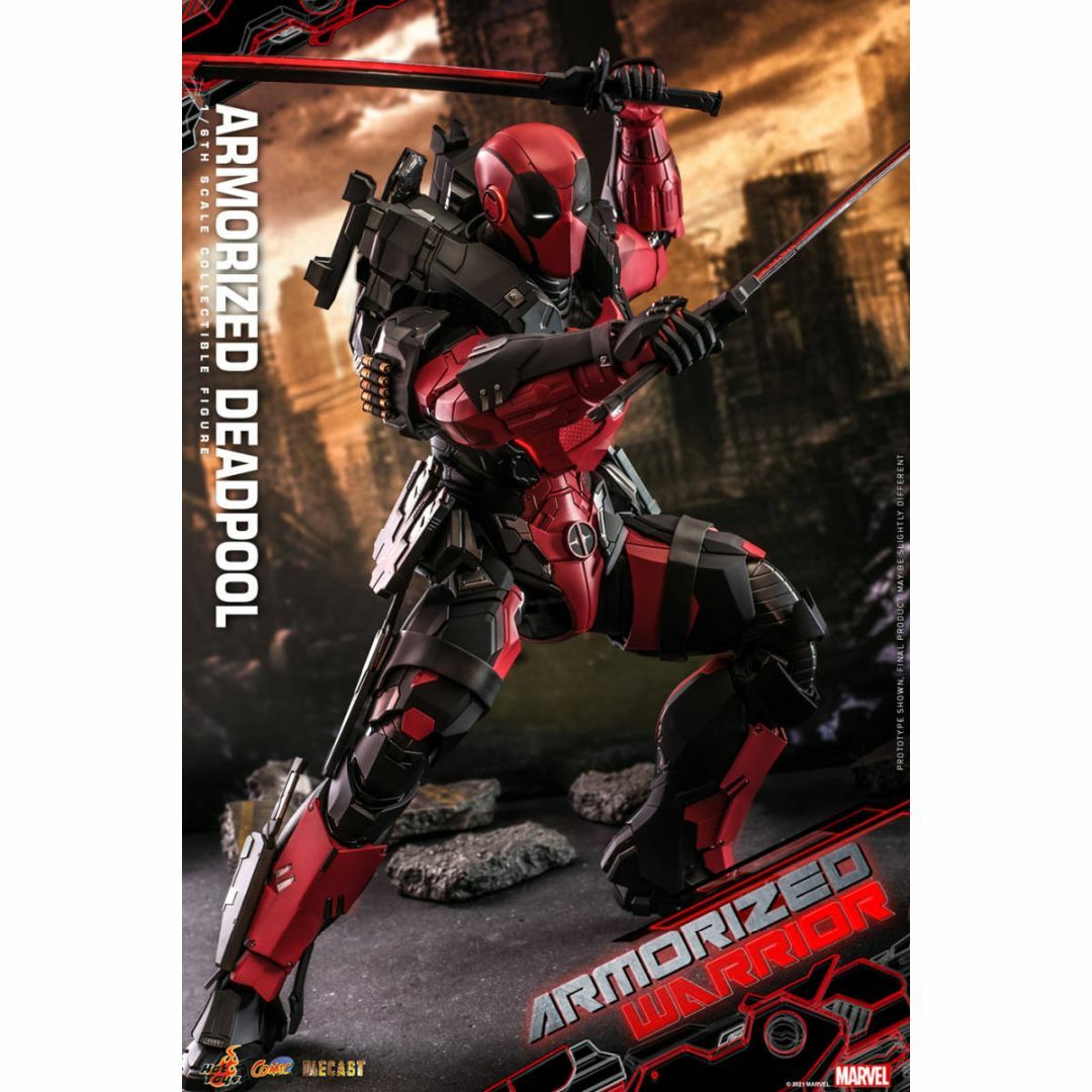 ホットトイズ 1/6 アーマライズ・デッドプール フィギュア 特別版 ホットトイズ 1/6 アーマライズ・デッドプール フィギュア 特別版