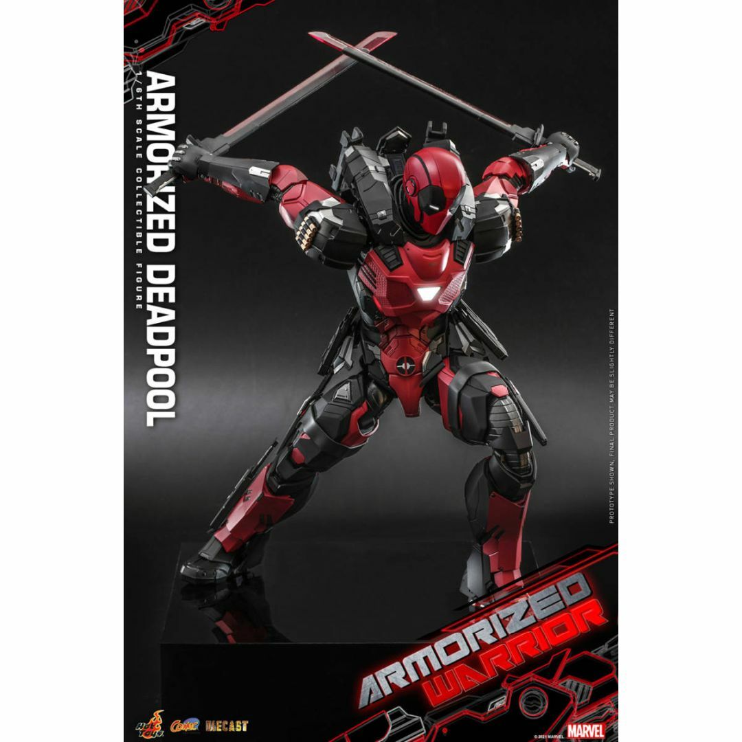 ホットトイズ 1/6 アーマライズ・デッドプール フィギュア 特別版 ホットトイズ 1/6 アーマライズ・デッドプール フィギュア 特別版
