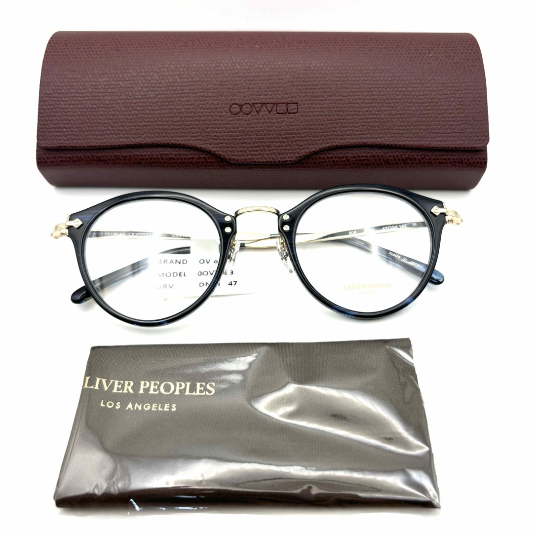 美品【OLIVERPEOPLES】オリバーピープルズOP-505メガネ 美品【OLIVERPEOPLES】オリバーピープルズOP-505メガネ