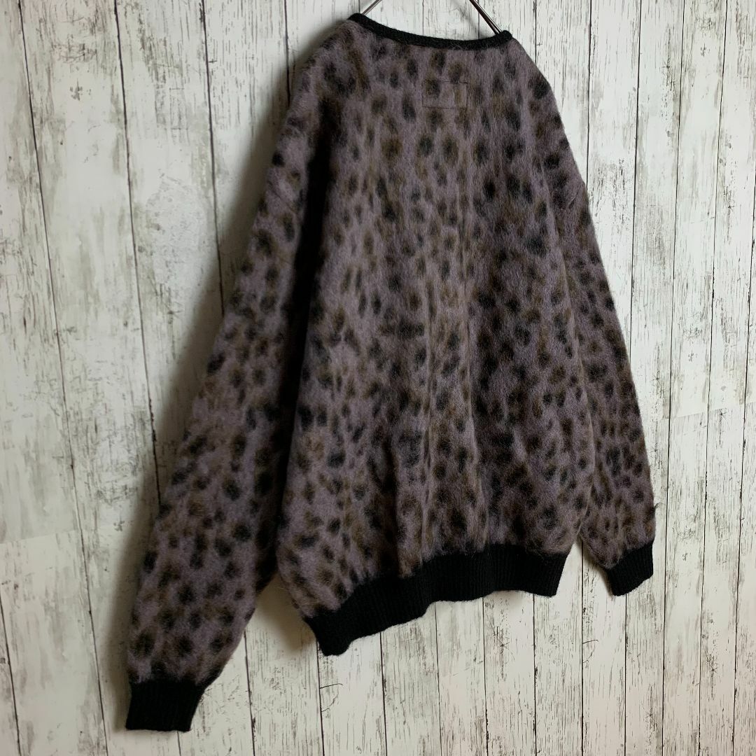 WACKO MARIA/LEOPARD レオパード　グレー、ブラウン　2足セット wacko maria レオパードニット