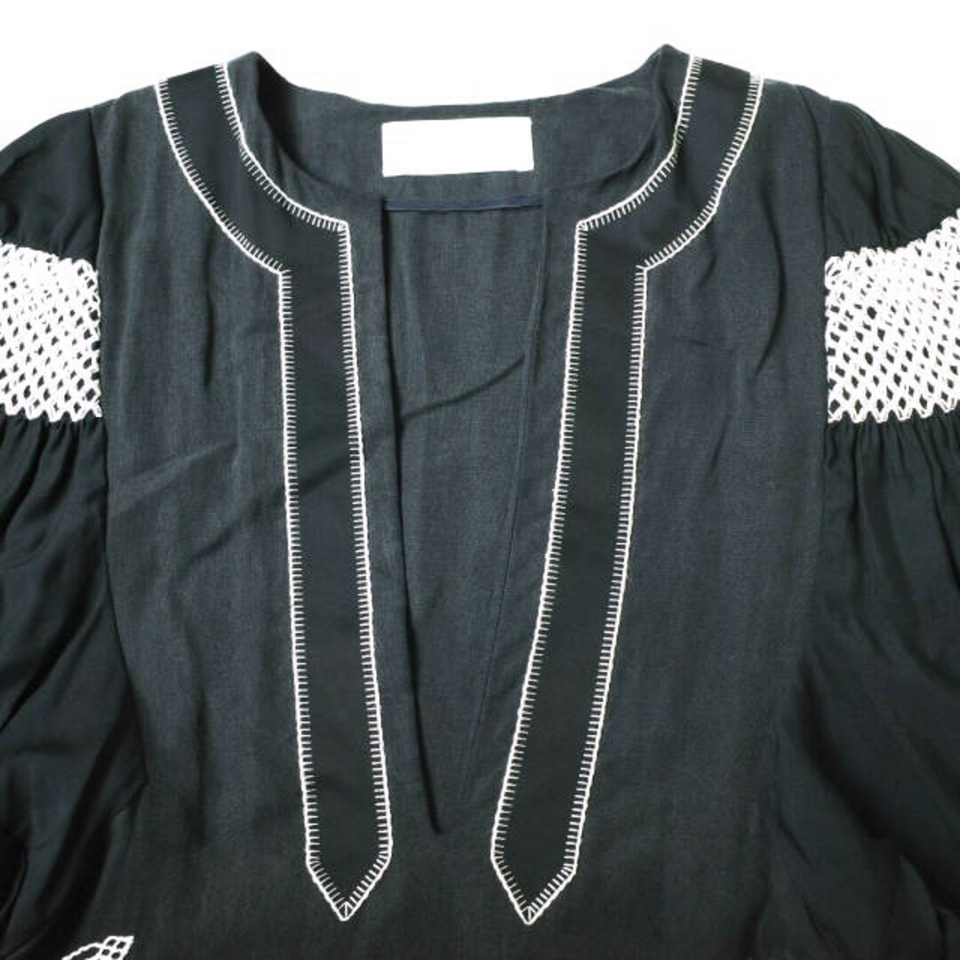 mame - Mame Kurogouchi マメクロゴウチ 17SS 日本製 フレア mame - Mame Kurogouchi マメクロゴウチ 17SS 日本製 フレア