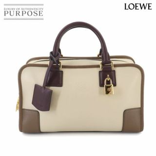 LOEWE ロエベ アマソナ23 リザード ベージュ ハンドバッグ レザー LOEWE ロエベ アマソナ23 リザード ベージュ ハンドバッグ レザー