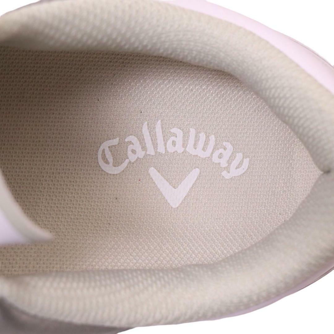 Callaway ゴルフシューズ 25.5cm ホワイト/レッド Callaway ゴルフシューズ 25.5cm ホワイト/レッド
