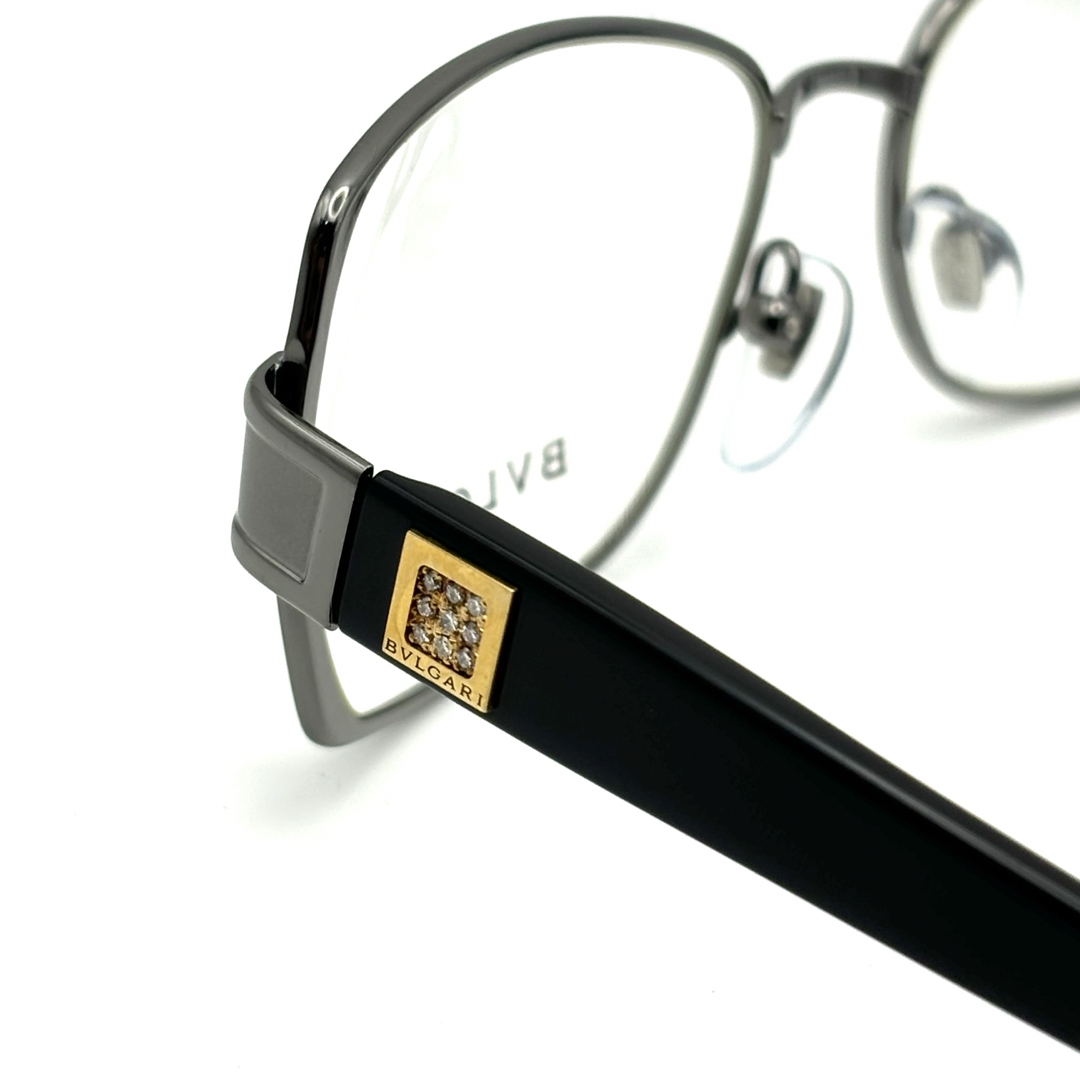 未使用 BVLGARI ブルガリ メガネフレーム 眼鏡 ブラック 247G 54 未使用 BVLGARI ブルガリ メガネフレーム 眼鏡 ブラック 247G 54