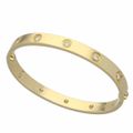 Cartier カルティエ ラブブレス フルダイヤモンド 17cm 750 K18 YG イエローゴールド 1997【送料無料】レディース【中古】24370915