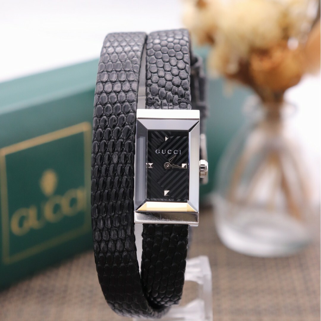 GUCCI - 正規品【新品電池】GUCCI 147.5/人気モデル 動作良好 二 GUCCI - 正規品【新品電池】GUCCI 147.5/人気モデル 動作良好 二