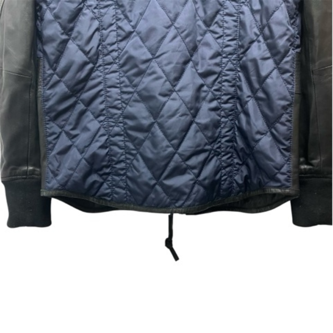 DIESEL BLACK GOLD レザー ライダースジャケット ブラック(楽天 DIESEL BLACK GOLD レザー ライダースジャケット ブラック(楽天